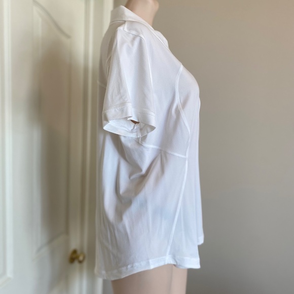 Lululemon short sleeve Polo Top, Size 12 NWT - Picture 2 of 9